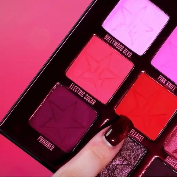 Jeffree Star | Lollipop Killer Artistry Palette | NiB 9 pinks & reds - Picture 12 of 15